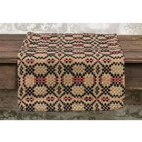 Patriot's Knot Woven Table Runner,table runner,Adley & Company Inc.