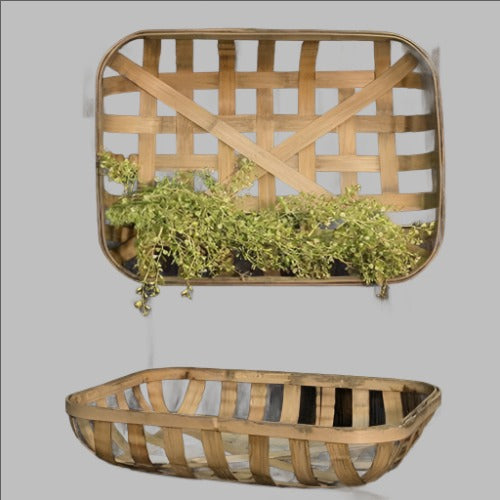 Decorative Metal Basket Fish Tray – Adley & Company