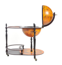 Classic World Globe Bar Cart Trolley,bar cart,Adley & Company Inc. 