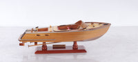 Runabout Canoe Model Boat,model boat,Adley & Company Inc.
