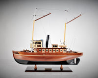 Hand Crafted Seguin Tugboat Model Boat,model boat,Adley & Company Inc.