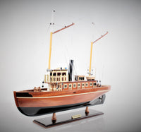 Hand Crafted Seguin Tugboat Model Boat,model boat,Adley & Company Inc.