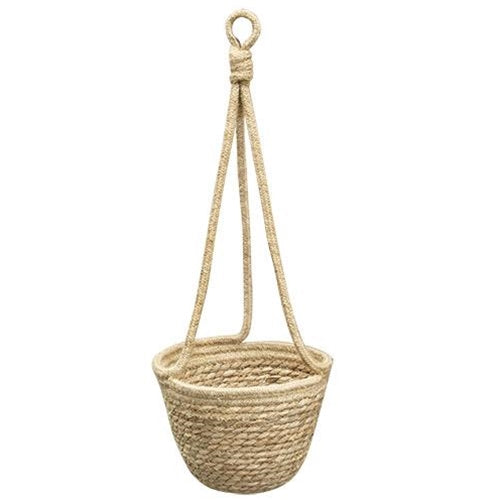 Mauritius Jute Hanging Planters - Adley & Company Inc. 