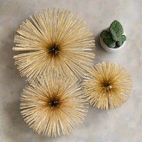 Spiked Gold Urchin Spheres