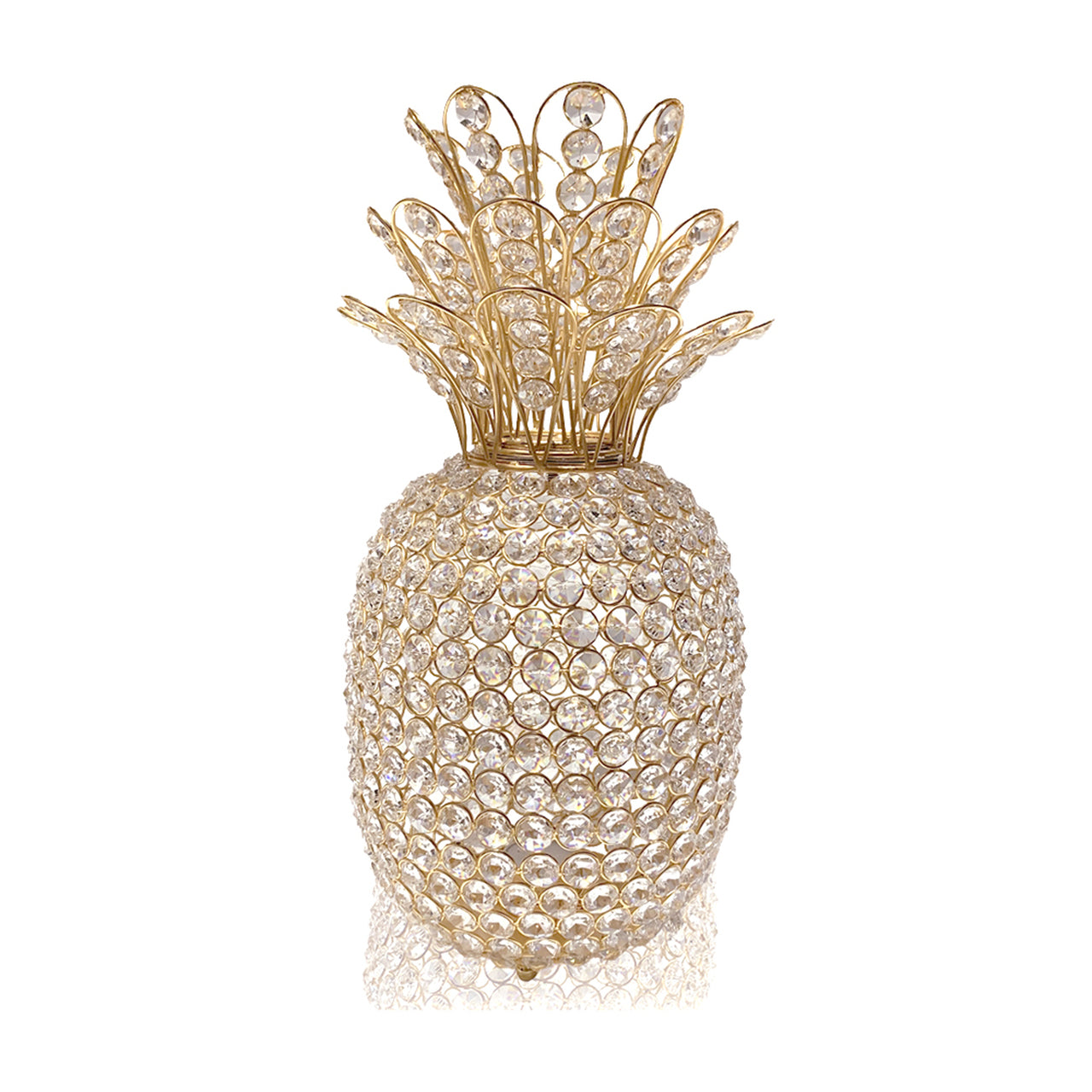 light up pineapple candle holder