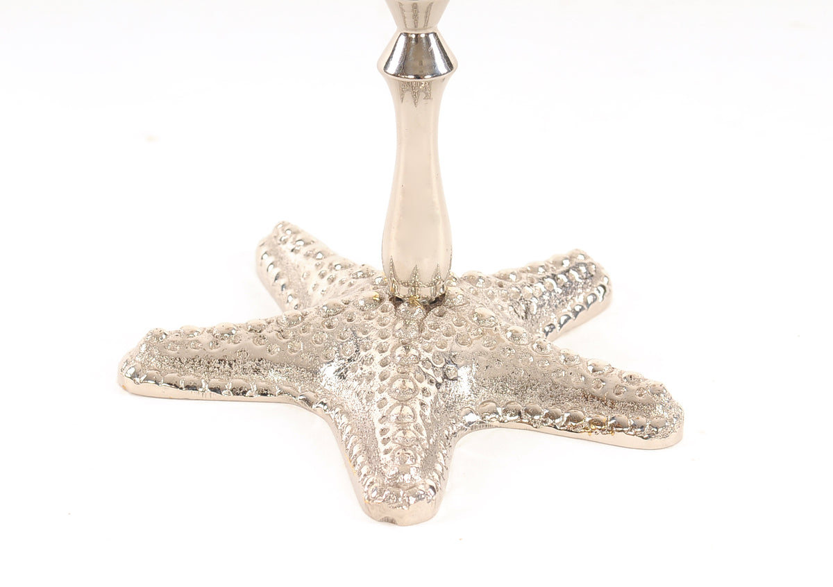 Star Fish Tapered Candle Holder, Set of 2 - Adley & Company Inc. 