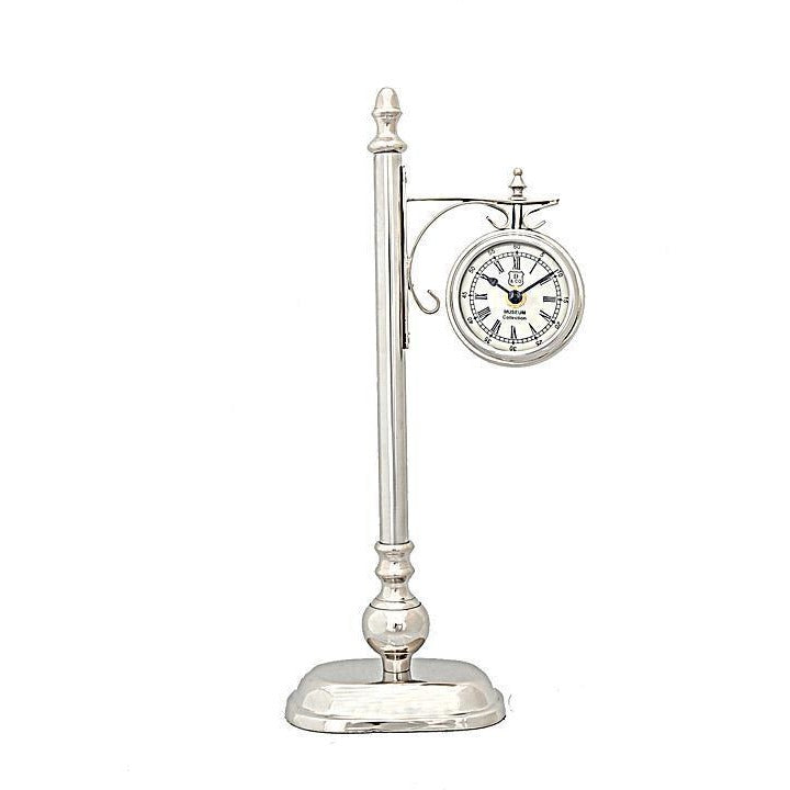 Lamp Post Table Clock,clock,Adley & Company Inc.