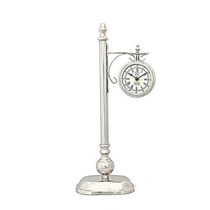 Lamp Post Table Clock,clock,Adley & Company Inc.
