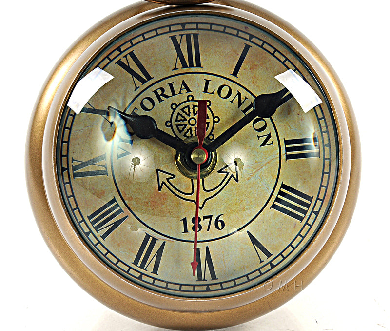 Paperweight Maritime Compass Clock