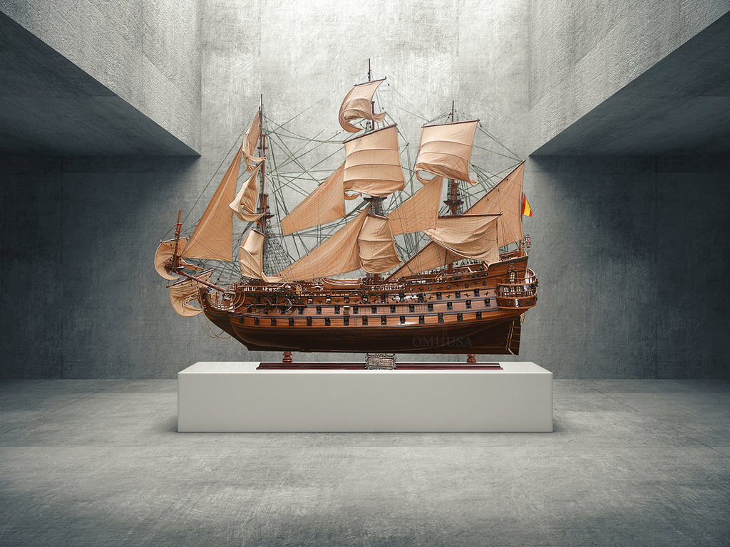 San Felipe 13 Foot Long Museum Quality Limited Edition Model Ship