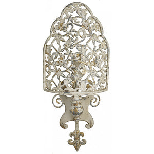 Dragonfly Antique Style Metal Wall Sconces, Set of 2