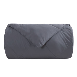 Soft Grey Down Alternative Duvet Comforter,down alternative,Adley & Company Inc.