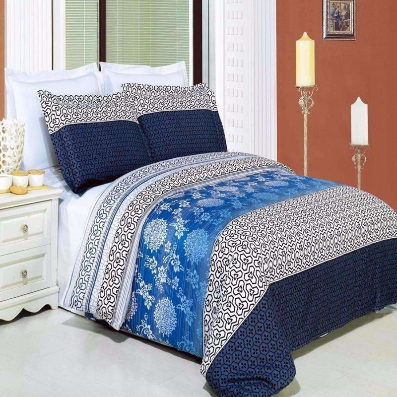 Blue and White Duvet Cover Set,bedding set,Adley & Company Inc.