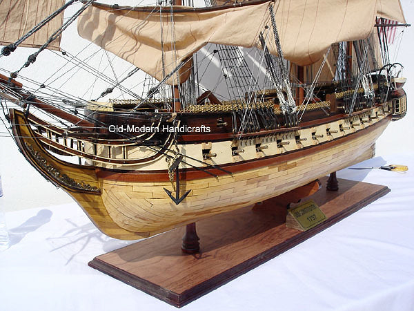 USS Constitution Model Ship, 72" Length - Adley & Company Inc. 