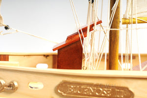 Bluenose II painted Medium Model Ship