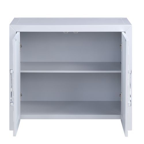 Cicero White Console Cabinet